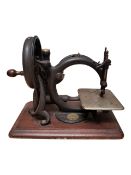 WILLCOX & GIBBS - LATE 19TH CENTURY HAND CRANKED SEWING MACHINE