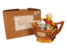 1999 LIMITED EDITION DISNEY WINNIE THE POOH CHINA TEAPOT