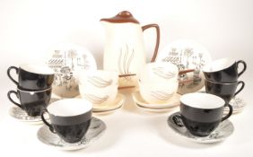 COLLECTION OF MID 20TH CENTURY CARLTON WARE & HOMEMAKER CERAMICS