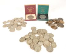 COLLECTION OF 20TH CENTURY BRITISH COINS