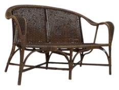 ITALIAN MODERN DESIGN - MID CENTURY CONSERVATORY SOFA SETTEE