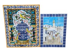 TUNISIAN WALL HANGING DISPLAY TILES