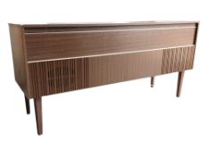 FERGUSON STEREO - MID CENTURY TEAK WOOD STEREOGRAM