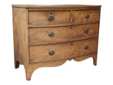 VICTORIAN 19TH CENTURY WALNUT CHEST OF DRAWERS