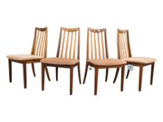 G PLAN FURNITURE - SET OF FOUR G PLAN DINING CHAIRS