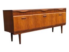 GREAVES & THOMAS - MID CENTURY TEAK SIDEBOARD CREDENZA