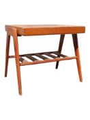DYNATRON - SMALL VINTAGE TEAK SIDE OCCASIONAL TABLE