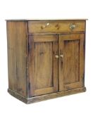 19TH CENTURY VICTORIAN PINE PANTRY CUPBOARD