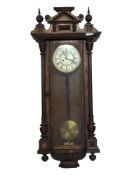 19TH CENTURY VICTORIAN VIENNA REGULATOR CLOCK