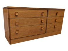 STAG - CANTATA RANGE - TEAK SIDEBOARD CHEST OF DRAWERS