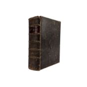 ENGLISH BIBLES. 1682 THE HOLY BIBLE OXFORD THEATRE IMPRINT IN LATER CALF