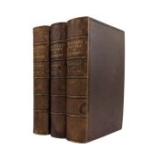 1881 MILITARY HISTORY OF ULYSSES S. GRANT BY ADAM BADEAU THREE VOLUMES IN FULL MOROCCO