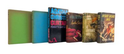 CHRISTIE, AGATHA. COLLECTION OF SIX BOOK CLUB EDITIONS, FOUR IN DUST WRAPPERS