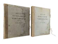 ASTROLOGY. 1899 ATLAS STELLARUM VARIABILIUM FIRST & SECOND SERIES IN ORIG. WRAPS SCARCE