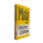 GUNN, THOM. TWO FABER & FABER FIRST EDITIONS IN SMART UNCLIPPED DUST WRAPPERS