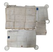 INDENTURES. COLLECTION OF 19TH CENTURY & LATER VELLUM DEEDS
