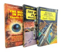 SCIENCE FICTION. CHILTON, CHARLES - JOURNEY INTO SPACE TRILOGY, SIGNED