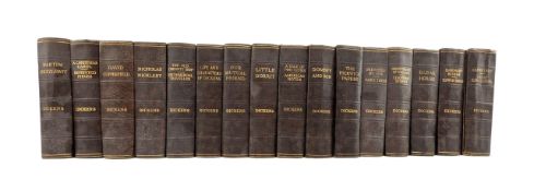 DICKENS, CHARLES - HIS WORKS IN SIXTEEN VOLUMES, ODHAMS PRESS