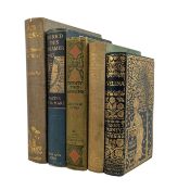 ILLUSTRATED. COLLECTION OF FIVE WORKS IN PICTORIAL / DECORATIVE CLOTH