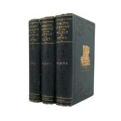 BRITISH TOPOGRAPHY. 1871 A HISTORY OF THE WEALD OF KENT 3VOLS IN ORIG. CLOTH