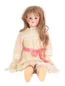 DOLLS - GERMAN SIMON & HALBIG BISQUE DOLL
