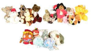 TEDDY BEARS - COLLECTION OF VINTAGE SOFT TOYS