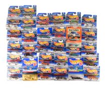 DIECAST - COLLECTION OF CARDED HOT WHEELS DIECAST MODELS