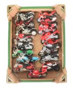 DIECAST - COLLECTION OF MAISTO MOTORBIKES