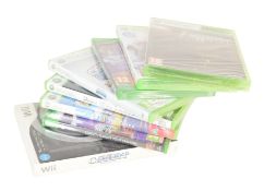 GAMING - COLLECTION OF XBOX & WII GAMES