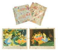 DISNEY - VINTAGE 1950S LOBBY CARDS & FABRIC