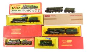 MODEL RAILWAY - X5 VINTAGE HORNBY OO GAUGE LOCOMOTIVES