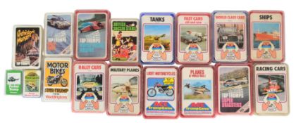 TOP TRUMPS - COLLECTION OF VINTAGE TOP TRUMPS CARD GAMES