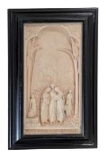 GEORGE TINWORTH FOR DOULTON & CO - RELIGIOUS TERRACOTTA RELIEF PANEL
