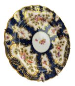 ROYAL WORCESTER - 1908 EDWARDIAN GRAINGER PORCELAIN CABINET PLATE