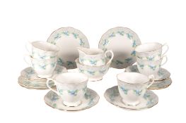 ROYAL ALBERT - 20TH CENTURY BONE CHINA TEA SERVICE