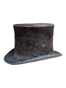 PONTYPOOL WELSH VINTAGE 20TH CENTURY TOP HAT