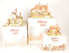 LILLIPUT LANE - COLLECTION OF LATE 20TH CENTURY RESIN COTTAGES