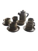 TREMAR - MID CENTURY CORNISH STUDIO POTTERY TEA SERVICE