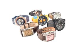COLLECTION OF GENTLEMANS WRISTWATCHES