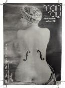 MAN RAY - CENTRE GEORGES POMPIDOU 1981-1982 EXHIBITION POSTER