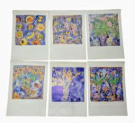 TANYA SHORT (1955-) - A SELECTION OF SIX FULL COLOUR ART GALLERY POSTERS