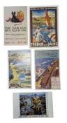 FIVE NATIONAL RAILWAY MUSEUM & OTHER ADVERTISEMENT POSTERS
