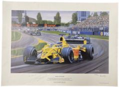 TAKUMA SATO - 2002 ANDREW KITSON SIGNED LIMITED EDITION PRINT SIGNED BY SATO & KITSON