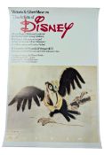 1976 THE ARTISTS OF WALT DISNEY EXHIBITION POSTER BY THE V&A MUSEUM