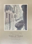 UGO BARACCO - VIEWS OF VENICE - EXHIBITION GALLERY POSTER
