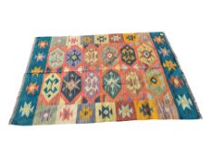 HANDMADE 20TH CENTURY KILIM CARPET FLOOR RUG