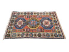 MID 20TH CENTURY TURKISH KILIM WOOL RUG