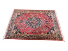 PERSIAN MASHAD WOOLEN CARPET FLOOR RUG