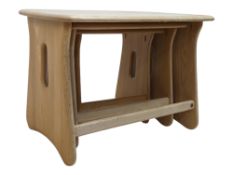 LUCIAN ERCOLANI FOR ERCOL FURNITURE - CONTEMPORARY NEST OF ELM TABLES