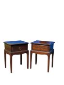 STAG FURNITURE - PAIR STAG MINSTREL BEDSIDE TABLES